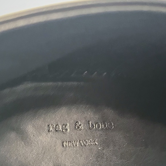 Rag & Bone Alwyn Leather Heeled Ankle Boot, Size 37.5 - Picture 4 of 8